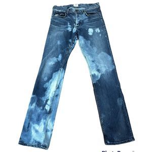 Hudson Jeans Blue Tie-Dye Women Jeans